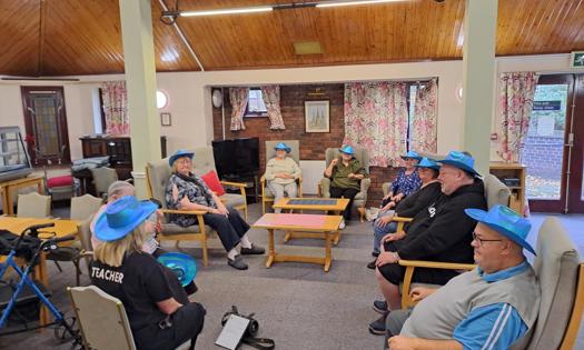 People sitting in a room