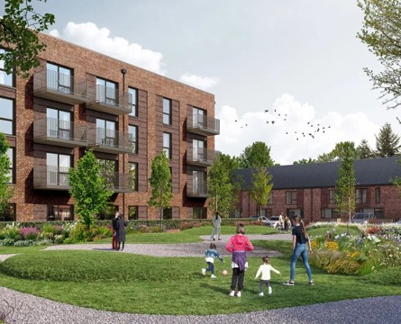 The first families will start to move into the new Bromford homes in autumn 2027, with overall site completion set for spring 2029 (Credit: Bromford)