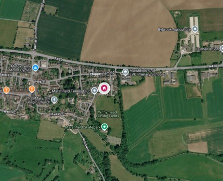 Marshfield Map
