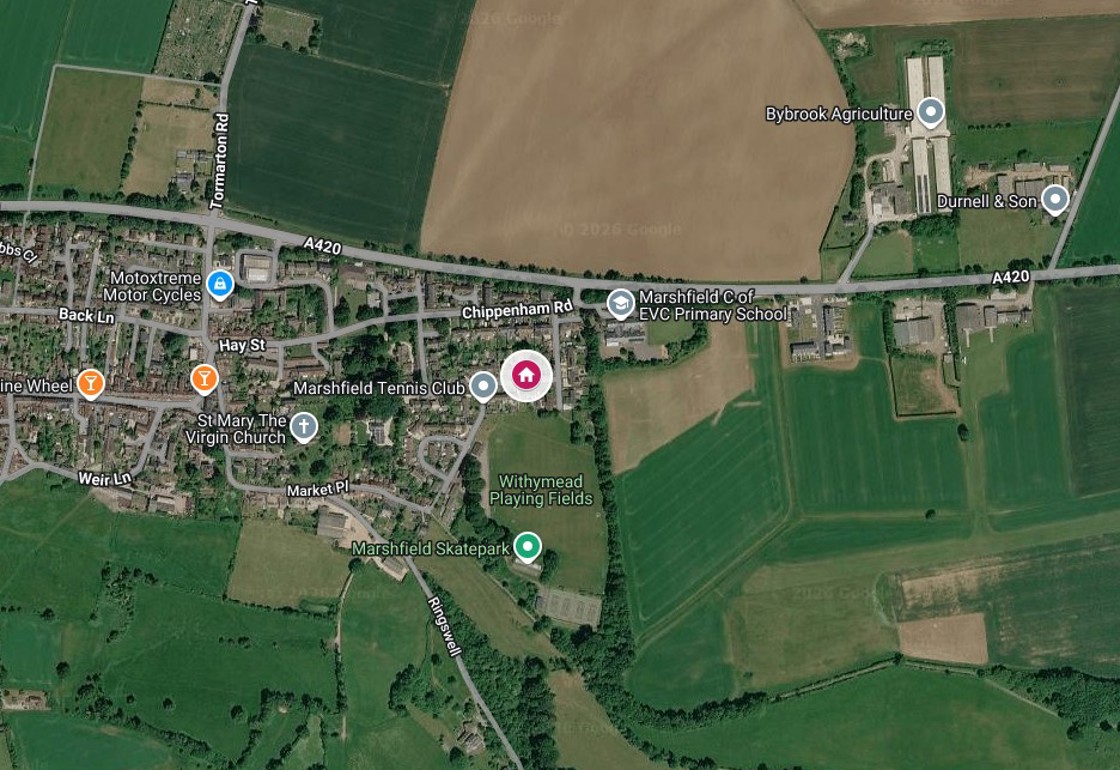 Marshfield Map