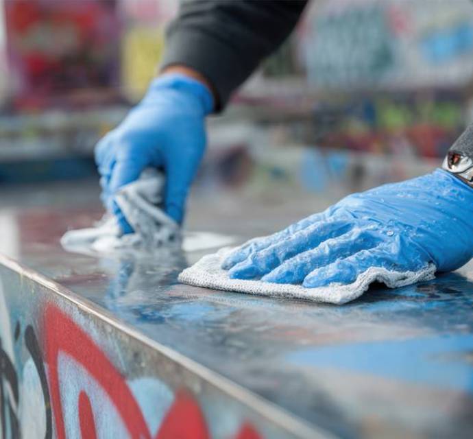 Cleaning Graffiti