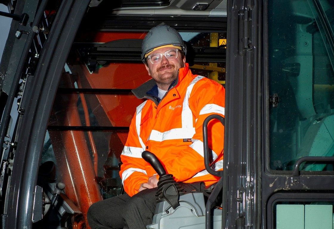 Karl Ogden, Bromford senior quantity surveyor Karl Ogden, at the site off Great Western Road near the Gloucestershire Royal Hospital. 72 of the new homes will be for affordable rent, with the remaining 41 for shared ownership (Credit: Becky Randall, Pixel PR Photo)