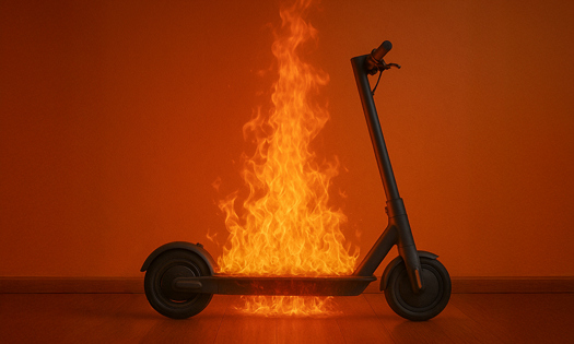 Scooter Fire Wide