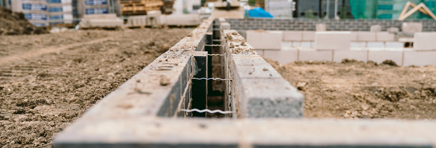 Close Up Of A Building Site