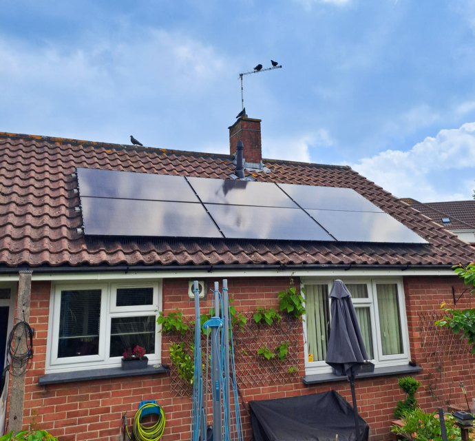 Retrofit Home With Solar Panels
